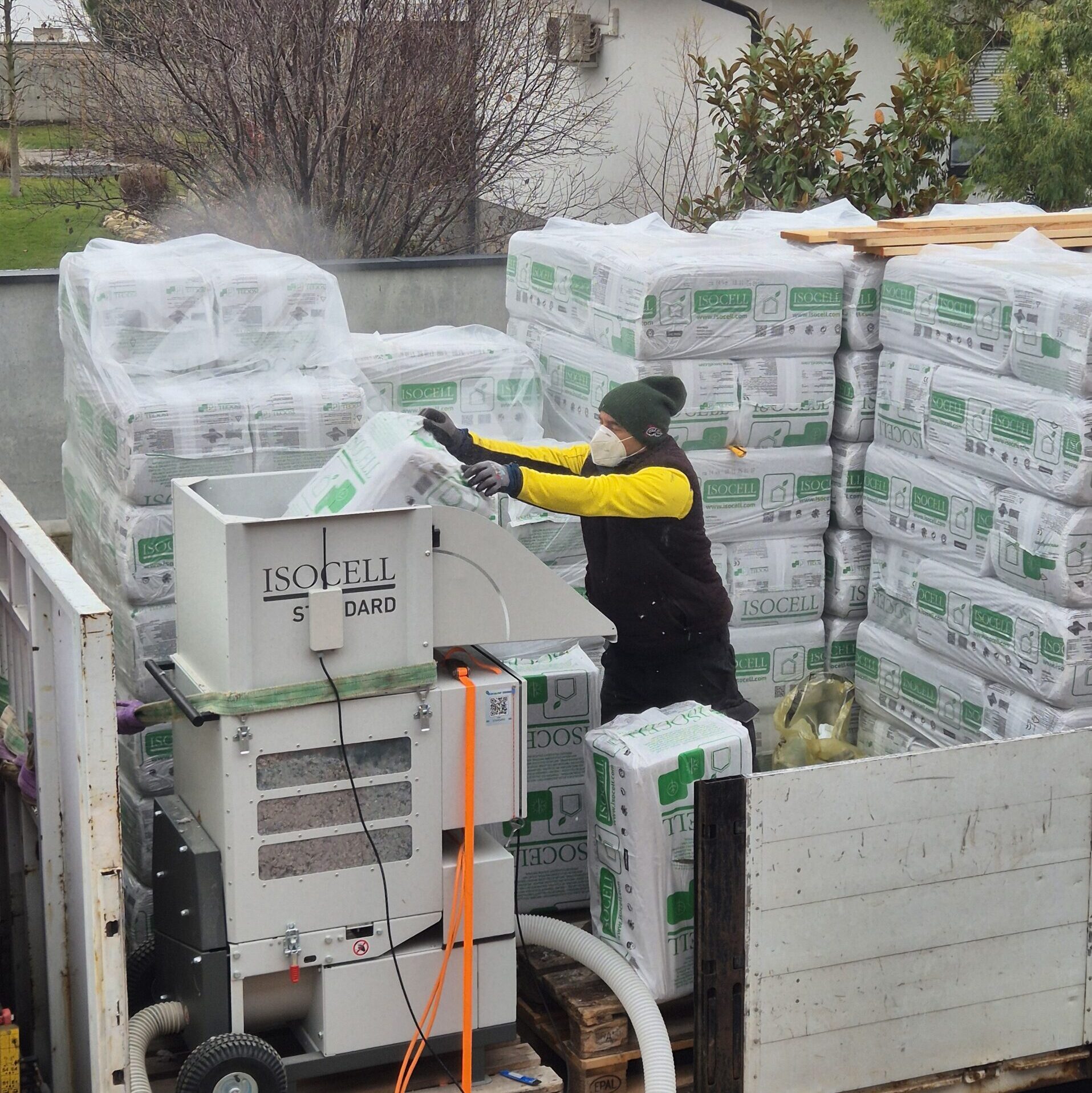 ISOCELL Zellulosedämmung